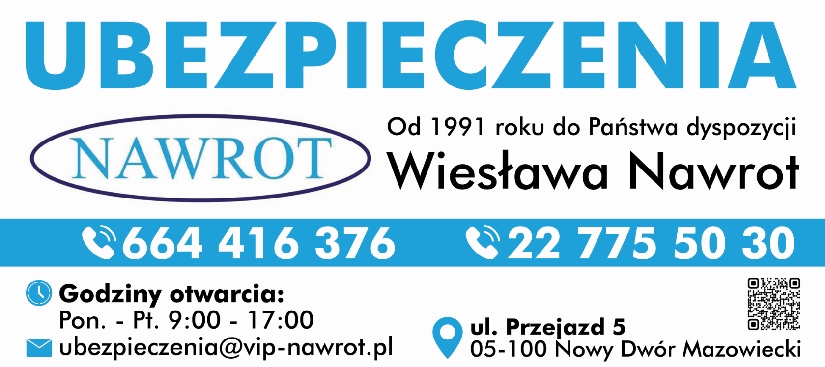 Agencja Ubezpieczeniowa Wiesława Nawrot Ubezpieczenia Nowy Dwór Mazowiecki - agent ubezpieczeniowy NOWY DWÓR MAZOWIECKI agent ubezpieczeniowy NOWY DWÓR MAZOWIECKI